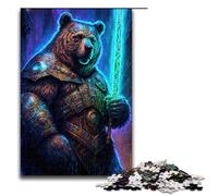 Jigsaw Puzzles for Adults Piece Astral Bear Warriors Wooden Jigsaw Brain Teaser Game for Teenagers Perfect 1000 PCS(75x50cm)