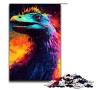 Jigsaw Puzzles for Adults Piece Coelophysis Dinosaur Wooden Jigsaw Brain Teaser Game for Teenagers Perfect 1000 PCS(75x50cm)