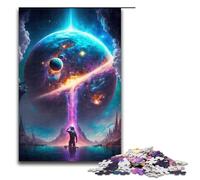 Jigsaw Puzzles for Adults Piece Colors of Space Planet Wooden Jigsaw Brain Teaser Game for Teenagers Perfect 1000 PCS(75x50cm)