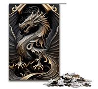 Jigsaw Puzzles for Adults Piece Dragon Guardian Jigsaw Puzzles Perfect for Family Fun on Christmas Thanksgiving Birthdays & Easter 1000 PCS(75x50cm)