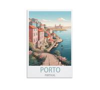 Jigsaw Puzzles for Adults，Porto Portugal Posters Paper Jigsaw Puzzle 1000 Pieces Adult Toys Decompression Game 52x38CM