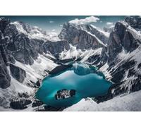 Jigsaw Puzzles for Adults - Pragser Wildsee, Dolomites, South Tyrol, Italy - Unique Suitable for Teenagers and Adults Challenging Puzzle Perfect for Game Nights_300pcs