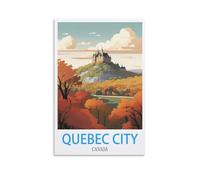 Jigsaw Puzzles for Adults,Quebec City Canadas,Challenging Puzzles for Family Game Night, Home Décor 70x50cm