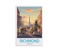 Jigsaw Puzzles for Adults,Richmond Virginia,Puzzles Micro Pieces Challenging Difficult Puzzles Christmas Birthday Gift Game Toys 100x70cm