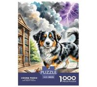 Jigsaw Puzzles for Adults Russian Toy Dog 1000 Pieces Puzzle Games Animal Theme Home Decoration Gifts for Men for Both Adults And Children 38x26cm/1000pcs