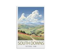 Jigsaw Puzzles for Adults,South Downs National Park,Puzzles Micro Pieces Challenging Difficult Puzzles Christmas Birthday Gift Game Toys 70x50cm