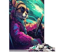 Jigsaw Puzzles for Adults Speed Weasel 1000 Pieces Jigsaw Puzzles Wooden Creative Jigsaw Puzzle for Adults Family Educational Game for Adult & Teenagers 1000pcs (75x50cm)