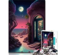 Jigsaw Puzzles for Adults Surreal Views 1000 Piece Puzzle,Learning Educational Toys Family Games Gifts for Friends And Family (size 75x50cm)