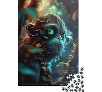 Jigsaw Puzzles For Adults Tech Monkey Paper Puzzle 1000 Piece Creative Rectangular Jigsaw Brain Teasers Game 1000pcs (38x26cm)