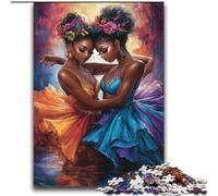 Jigsaw Puzzles for Adults Teenagers Jigsaws Puzzle African Woman for And from 14 Years And over Play Toys Because It Is Ideal As A Gift for The Whole Family 70x100cm