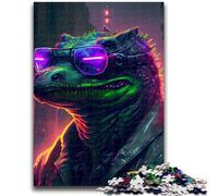 Jigsaw Puzzles for Adults Teenagers Jigsaws Puzzle Alligator Brain Intelligence Challenge Addictive Toys Birthday Present, Gifts, Wall Art 50x75cm
