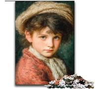 Jigsaw Puzzles for Adults Teenagers Jigsaws Puzzle Angry Little Boy Stress Reliever Difficult Challenge with Matching Poster And Trivia Sheet 70x100cm