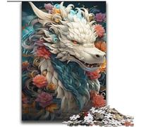 Jigsaw Puzzles for Adults Teenagers Jigsaws Puzzle Animal Colourful Dragon for Age 14+ Educational Games For Adults And Teenagers Artwork Gift 70x100cm