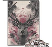 Jigsaw Puzzles for Adults Teenagers Jigsaws Puzzle Animal Deer Quiz Game for Is Ideal As A Gift for The Whole Family 70x100cm