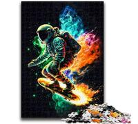 Jigsaw Puzzles for Adults Teenagers Jigsaws Puzzle Astro on Fire for 14+ Unique Challenge Game Family Games Christmas Birthday Gifts 50x75cm
