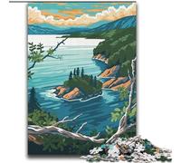 Jigsaw Puzzles for Adults Teenagers Jigsaws Puzzle Baikal Lake Landscape, Educational Games Home Decoration Is Ideal As A Gift for The Whole Family 70x100cm