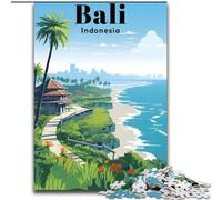 Jigsaw Puzzles for Adults Teenagers Jigsaws Puzzle Bali Indonesia Travel, for 14+ Challenging Game And Family Game Great 26x38cm