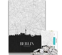 Jigsaw Puzzles for Adults Teenagers Jigsaws Puzzle Berlin, Classic Educational Games,is Ideal As Gifts for The Whole Family Suitable for And 14 38x26cm