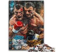 Jigsaw Puzzles for Adults Teenagers Jigsaws Puzzle Boxer Stress Reliever Difficult Challenge Deal As Gifts for The Whole Family 50x75cm