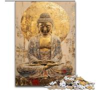Jigsaw Puzzles for Adults Teenagers Jigsaws Puzzle Buddha Art, Decompressing Intellectual Educational Toy Birthday Present, Gifts, Wall Art (Size 50x75cm)