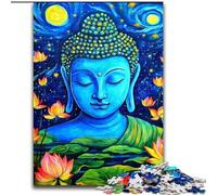 Jigsaw Puzzles for Adults Teenagers Jigsaws Puzzle Buddha Statues, Decompressing Intellectual Educational Toy Birthday Present, Gifts, Wall Art (Size 26x38cm)