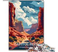 Jigsaw Puzzles for Adults Teenagers Jigsaws Puzzle Capitol Reef National Park, Educational Stress Relief Toy Great Gifts And Toys 50x75cm