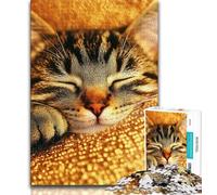 Jigsaw Puzzles for Adults Teenagers Jigsaws Puzzle Cat,Help The Brain Exercise Addictive Toys to Cultivate Patience Artists Collection,Fine Art (38x26cm)