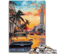 Jigsaw Puzzles for Adults Teenagers Jigsaws Puzzle City Streets Learning Educational Toys Family Games Enhance Love between Couples 26x38cm