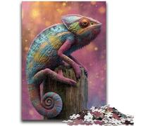 Jigsaw Puzzles for Adults Teenagers Jigsaws Puzzle Color Chameleon for And from 14 Years And over Play Toys Because It Is Ideal As A Gift for The Whole Family 50x75cm