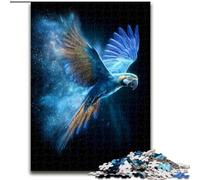Jigsaw Puzzles for Adults Teenagers Jigsaws Puzzle Cosmic Parrot,Family Entertainment Toys Is Ideal As A Gift for The Whole Family 50X75CM
