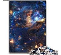 Jigsaw Puzzles for Adults Teenagers Jigsaws Puzzle Cosmic Wizard,Challenging Game And Family Play Educational Game for Birthday,Chrismas 70X100CM