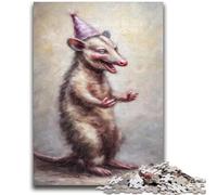 Jigsaw Puzzles for Adults Teenagers Jigsaws Puzzle Dancing Mouse Decompressing Intellectual Educational Toy Suitable for Couples for And Age 14 50x75cm