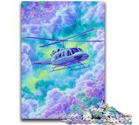 Jigsaw Puzzles for Adults Teenagers Jigsaws Puzzle Dream Helicopter Learning Educational Toys Family Games Enhance Love between Couples 26x38cm