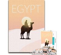 Jigsaw Puzzles for Adults Teenagers Jigsaws Puzzle Egypt Egyptian Egyptgag,Educational Family Game Wall Decoration Unique Birthday And Xmas Gifts (38x26cm)