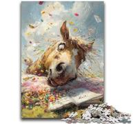 Jigsaw Puzzles for Adults Teenagers Jigsaws Puzzle Fantasy Horse Stress Reliever Difficult Challenge Deal As Gifts for The Whole Family 26x38cm