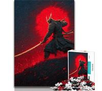 Jigsaw Puzzles for Adults Teenagers Jigsaws Puzzle Fantasy Ninja Warrior,Challenging Game for Is Ideal As A Gift for The Whole Family (38x26cm)