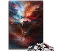 Jigsaw Puzzles for Adults Teenagers Jigsaws Puzzle Fantasy Wolf Brain Intelligence Challenge Addictive Toys Birthday Present, Gifts, Wall Art 26x38cm