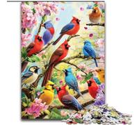 Jigsaw Puzzles for Adults Teenagers Jigsaws Puzzle Flower And Bird World, for 14+ Challenging Game As A Gift for The Whole Family And Friends 50x75cm