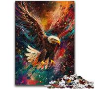 Jigsaw Puzzles for Adults Teenagers Jigsaws Puzzle Flying Eagle Challenging Game Toys Deal As Gifts for The Whole Family for Ages 14+ 50x75cm