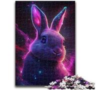 Jigsaw Puzzles for Adults Teenagers Jigsaws Puzzle Galaxy Rabbit for And from 14 Years And over Play Toys Because It Is Ideal As A Gift for The Whole Family 38x26cm