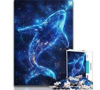 Jigsaw Puzzles for Adults Teenagers Jigsaws Puzzle Galaxy Whale,Decompressing Intellectual Educational Toy Birthday Gift 38x26cm