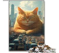 Jigsaw Puzzles for Adults Teenagers Jigsaws Puzzle Giant Cat, Birthday Gift Idea for Adults, Family Game And Hobby 26x38cm