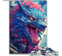 Jigsaw Puzzles for Adults Teenagers Jigsaws Puzzle Giant Wolf Monster, Learning Educational Is Ideal As A Gift for The Whole Family (Size 26x38cm)