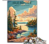 Jigsaw Puzzles for Adults Teenagers Jigsaws Puzzle Isle Royale National Park, Educational Stress Relief Toy Great Gifts And Toys 26x38cm
