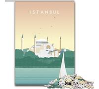 Jigsaw Puzzles for Adults Teenagers Jigsaws Puzzle Istanbul, Educational Games Home Decoration Is Ideal As A Gift for The Whole Family 26x38cm