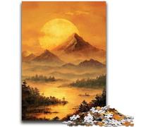 Jigsaw Puzzles for Adults Teenagers Jigsaws Puzzle Japanese Style Landscape Challenging Game for The Whole for Women, Gifts for Men 26x38cm
