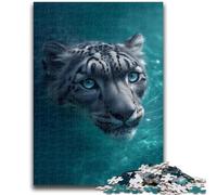 Jigsaw Puzzles for Adults Teenagers Jigsaws Puzzle Jungle Leopard Challenging Game for The Whole for Women, Gifts for Men 26x38cm