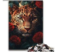 Jigsaw Puzzles for Adults Teenagers Jigsaws Puzzle Jungle Leopard Quiz Game for Is Ideal As A Gift for The Whole Family 70x100cm