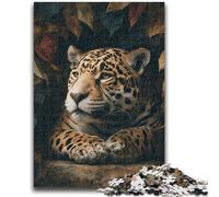 Jigsaw Puzzles for Adults Teenagers Jigsaws Puzzle Jungle Wild Black Panther Suitable for Ages 14 And Up Family Games Deal As Gifts for The Whole Family 50x75cm