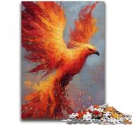 Jigsaw Puzzles for Adults Teenagers Jigsaws Puzzle Magic Phoenix Suitable for Ages 14 And Up Family Games Deal As Gifts for The Whole Family 50x75cm